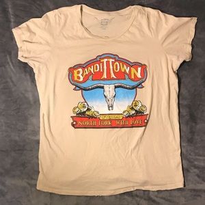 Bandit Town Retro Vintage Tee Shirt